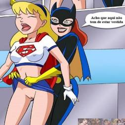 Putaria com elas na liga da justiça